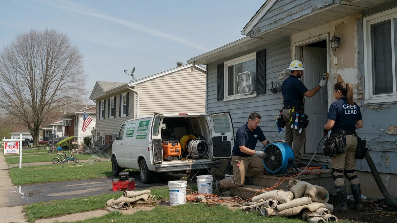 Flood Cleanup in Rockbridge, OH near me