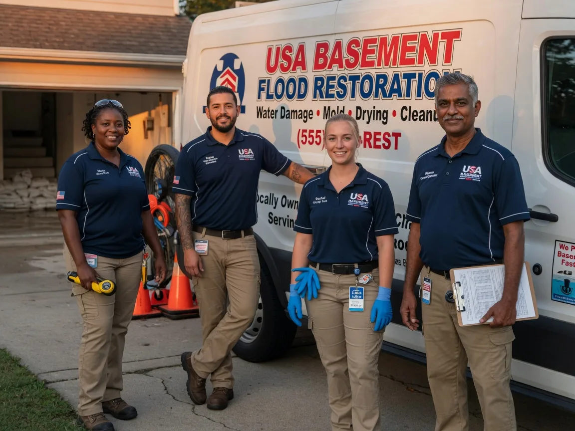 Basement Flood Cleanup company in Rockbridge, OH
